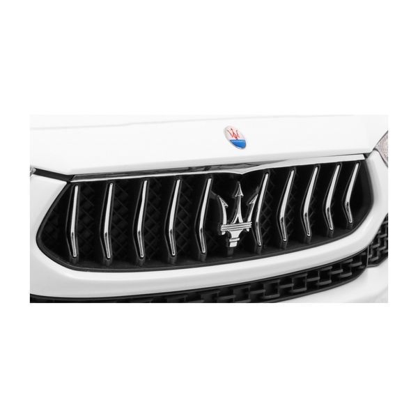 Дитячий Maserati Ghibli на акумуляторі Білий + Пульт Білий PA.SL631.BIA фото