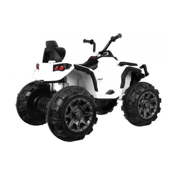 Дитячий квадроцикл на акумуляторі Білий + Колеса EVA + MP3 Радіо + LED + Безкоштовний старт Білий PA.BDM0906.BIA фото