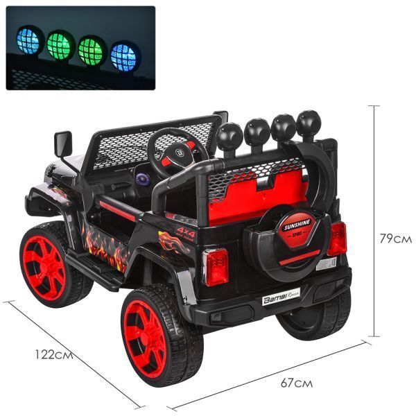 Электромобиль Jeep (Чёрный) M 3237EBLR-2-3 фото