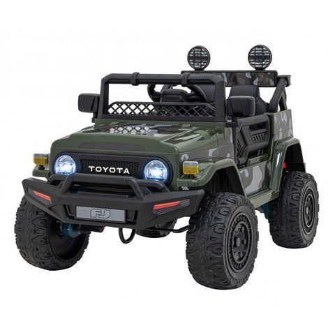Toyota FJ Cruiser для дітей Moro + Пульт + 4x4 Drive + Audio LED + EVA + Безкоштовний старт Камуфляж PA.JJ2099.ZIE фото