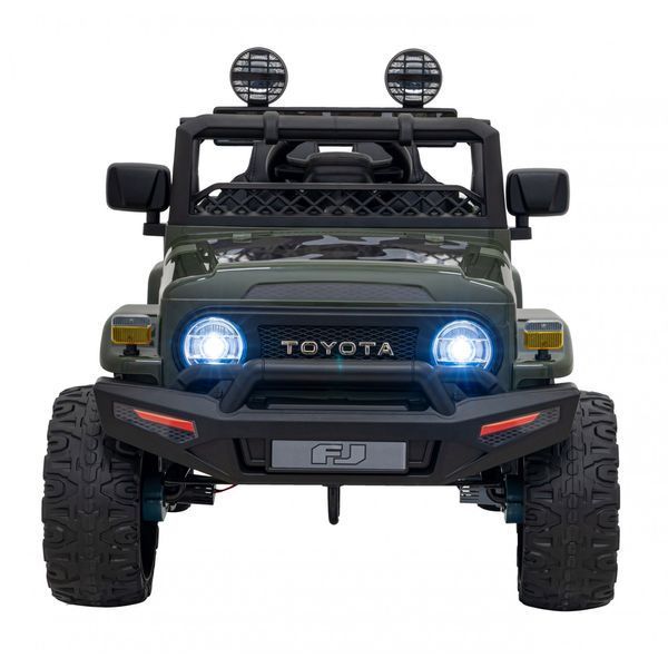 Toyota FJ Cruiser для детей Моро + Пульт ДУ + Привод 4х4 + Аудио светодиод + EVA + Бесплатный старт Камуфляж PA.JJ2099.ZIE фото