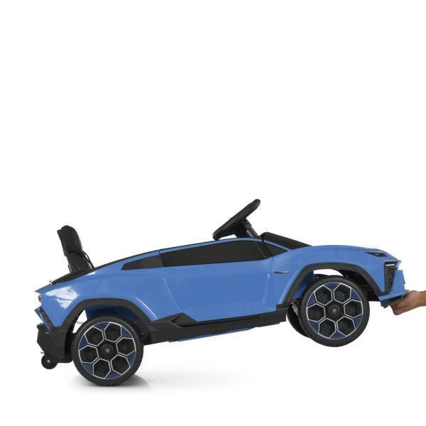 Дитяче авто на акумуляторі для дітей Lamborghini (Синій) M 6293EBLR-4 фото