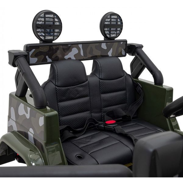 Toyota FJ Cruiser для детей Моро + Пульт ДУ + Привод 4х4 + Аудио светодиод + EVA + Бесплатный старт Камуфляж PA.JJ2099.ZIE фото
