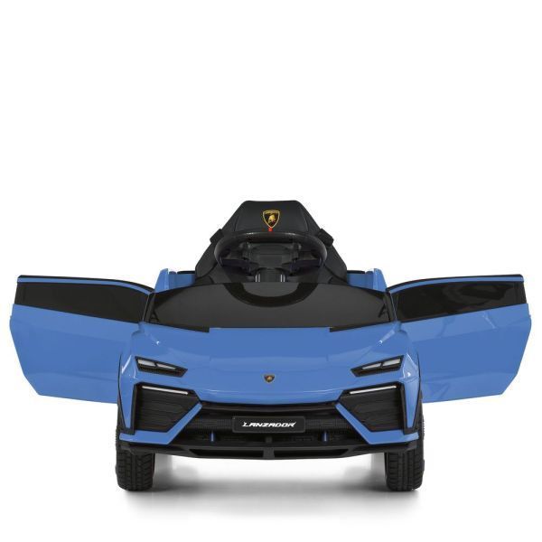 Дитяче авто на акумуляторі для дітей Lamborghini (Синій) M 6293EBLR-4 фото