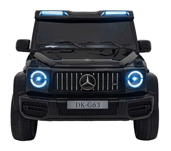 Детский электромобиль на аккумуляторе Mercedes Benz G63 AMG XXL на два ребенка Черного цвета 13131 фото
