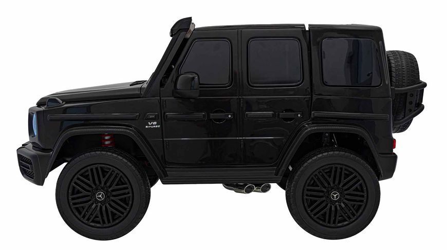Детский электромобиль на аккумуляторе Mercedes Benz G63 AMG XXL на два ребенка Черного цвета 13131 фото