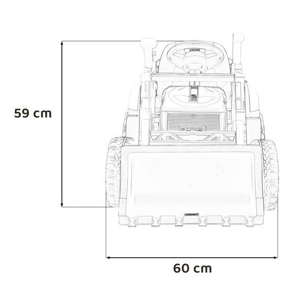 Трактор JCB Excavator Желтый Жёлтый PA.BDM0960C.ZOL фото