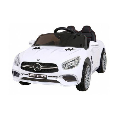 Mercedes Benz AMG SL65 S електричний дитячий Білий + Пульт Білий PA.XMX602B.BIA фото