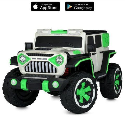 Электромобиль Jeep (Белый) M 5845EBLR-1 фото
