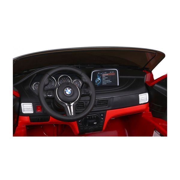 Позашляховик BMW X6M XXL для 2 дітей Червона фарба + Пілот + Екошкіра Червоний PA.JJ2168.EXL.CR фото