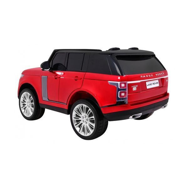 Окрашенный автомобиль Range Rover HSE для 2 детей Красный внедорожник + пульт дистанционного управления + аудиопанель Красный PA.DK-RR999.EXL.CR фото