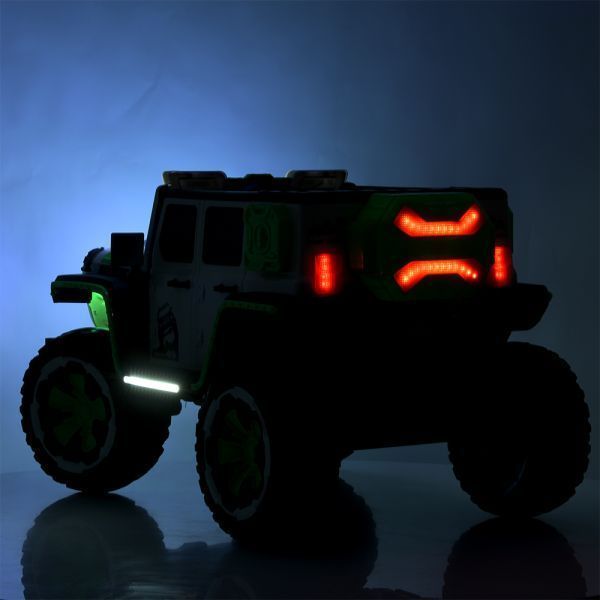 Електромобіль Jeep (Білий) M 5845EBLR-1 фото