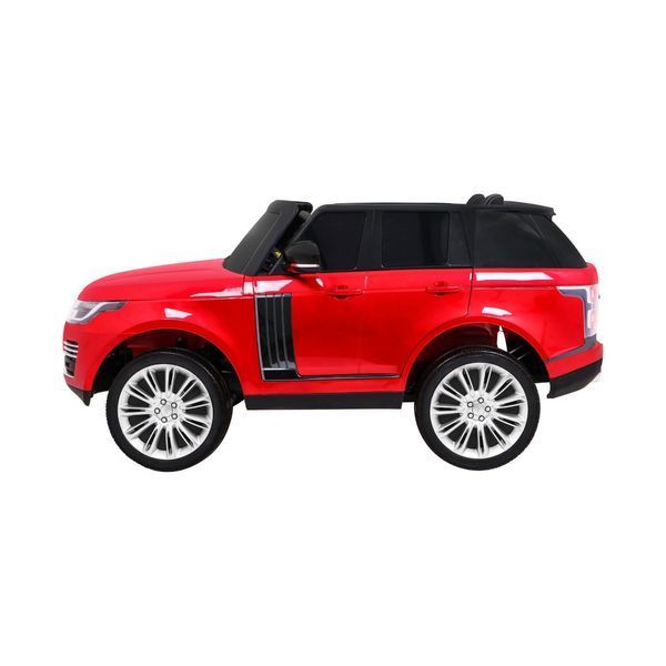 Окрашенный автомобиль Range Rover HSE для 2 детей Красный внедорожник + пульт дистанционного управления + аудиопанель Красный PA.DK-RR999.EXL.CR фото