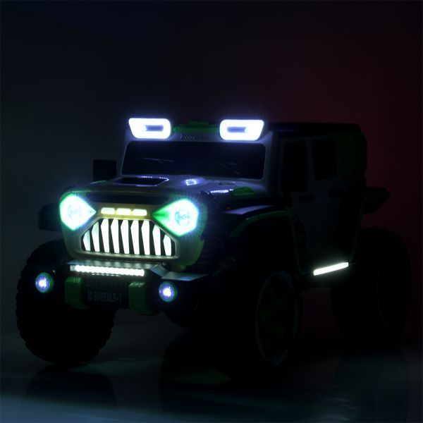 Електромобіль Jeep (Білий) M 5845EBLR-1 фото