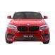 Позашляховик BMW X6M XXL для 2 дітей Червона фарба + Пілот + Екошкіра Червоний PA.JJ2168.EXL.CR фото 3