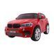 Позашляховик BMW X6M XXL для 2 дітей Червона фарба + Пілот + Екошкіра Червоний PA.JJ2168.EXL.CR фото 1