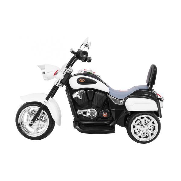Детский Мотоцикл Chopper NightBike Белый Белый PA.TR1501.BIA фото