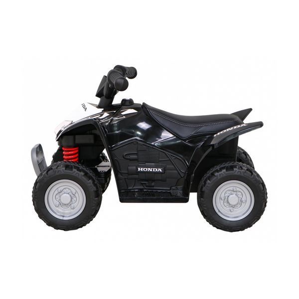 Квадроцикл Honda 250X TRX с аккумулятором Черный + Звуковой сигнал + Светодиод + Экокожа Чёрный PA.H3.CZ фото