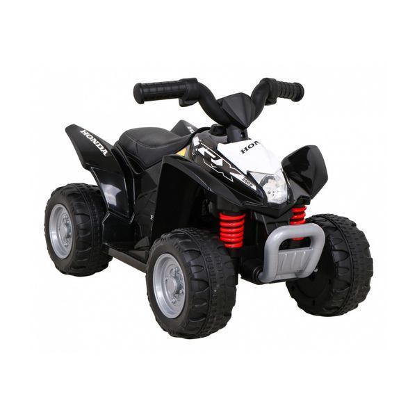 Квадроцикл Honda 250X TRX с аккумулятором Черный + Звуковой сигнал + Светодиод + Экокожа Чёрный PA.H3.CZ фото