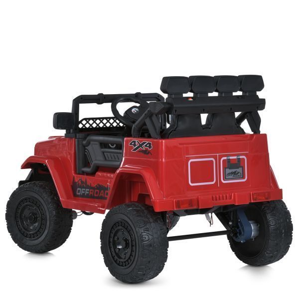 Електромобіль Jeep (Червоний) JJ2122EBLR-3 фото