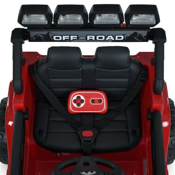 Електромобіль Jeep (Червоний) JJ2122EBLR-3 фото
