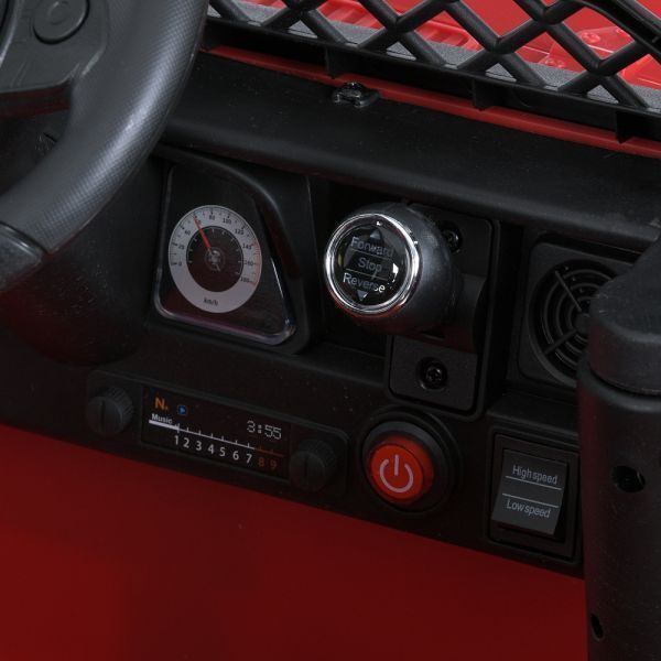 Електромобіль Jeep (Червоний) JJ2122EBLR-3 фото