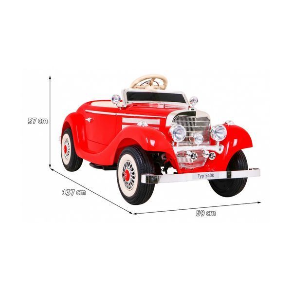 Дитячий Mercedes Benz Retro 540A Red PA.A200.CR фото