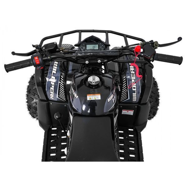 Квадроцикл бензиновий WILDPEAK 110cc Чорний PSP.ATV006.CZ фото