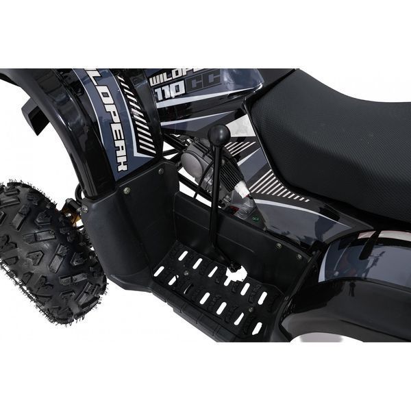 Квадроцикл бензиновий WILDPEAK 110cc Чорний PSP.ATV006.CZ фото