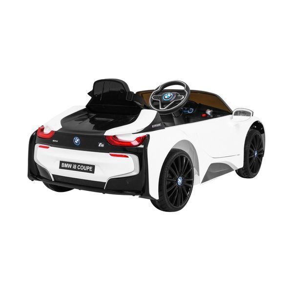 BMW I8 Lift Car на аккумуляторе, белый + пульт дистанционного управления Белый PA.JE1001.BIA фото