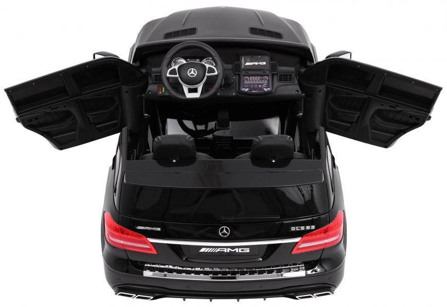 Детский электрокар Мерседес GLS63 AMG двухместный для детей от 1 года. 1153 фото