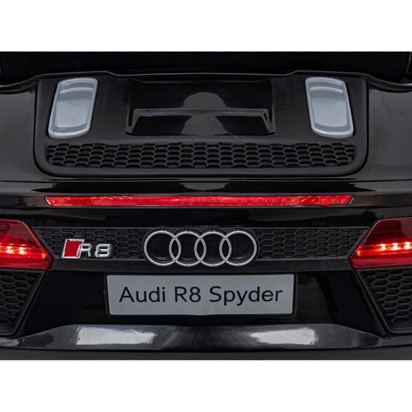 Дитячий електромобіль Audi R8 Police на акумуляторі Чорний PA.HL1818.POL фото