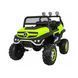 Mercedes Benz Unimog для детей Белый + 4x4 Drive + Пульт дистанционного управления + Багажник + Free Start + MP3 LED Зелёный PA.JL199.ZIE фото
