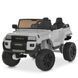 Дитячий електромобіль Джип Toyota (4 мотори 45W, MP3, USB, акум 24V7AH, пульт 2,4G   (Сірий) M 6296EBLR-11(24V) фото