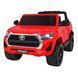 Детский Toyota Hilux на аккумуляторе Красный Пикап + 4х4 Привод + Пульт Дистанционного Управления Красный PA.DK-HL860.CR фото 1