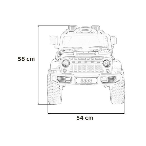 Детский внедорожник Off Road MOUNTAIN Автомобиль Зеленый Зелёный PA.AHL011.ZIE фото