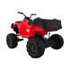 Детский квадроцикл Quad XL на аккумуляторе Красный + привод 4х4 + Багажный отсек + Свободный старт + EVA + Аудиосветодиод Красный PA.BDM0909.CR фото 8