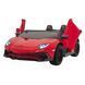 Авто на акумуляторі Lamborghini Aventador SV на акумуляторі для 2 дітей Червоний + Безщітковий мотор + Надувні колеса + Audio LED Червоний PA.A8803.STRONG.CR фото