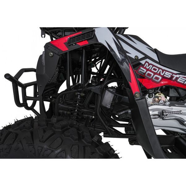 Квадроцикл бензиновий 200CC MONSTER Червоний PSP.ATV013.CR фото