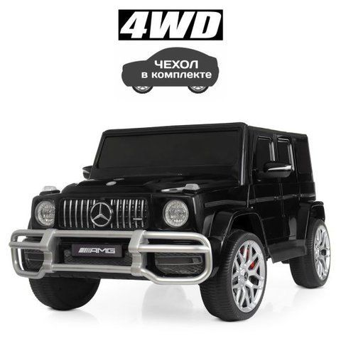 Дитячий електромобіль на акумуляторі Mercedes-Benz G63 (Чорний) Автофарбування M 4259EBLRS-2 фото