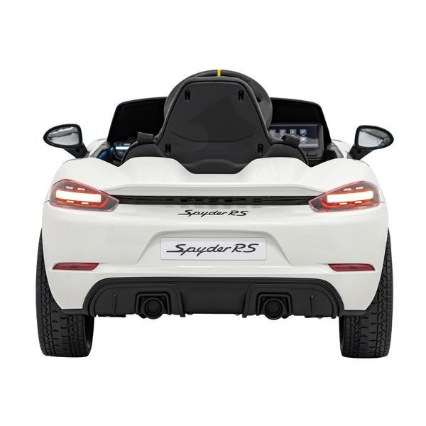 Електромобіль Porsche Spyder RS ​​​​718, біла фарба Білий PA.DK-P718.EXL.BIA фото