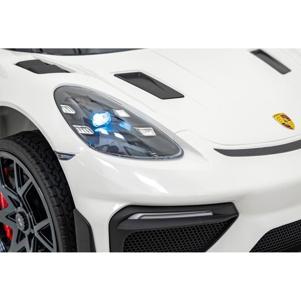 Електромобіль Porsche Spyder RS ​​​​718, біла фарба Білий PA.DK-P718.EXL.BIA фото