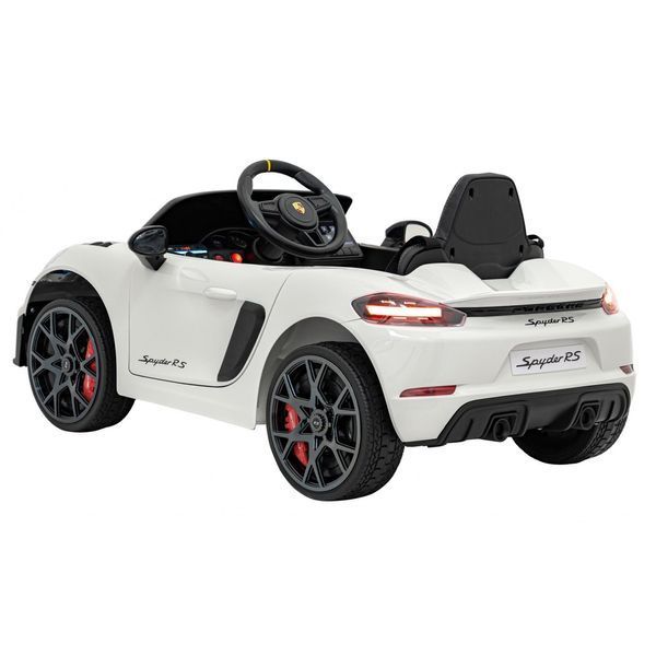 Електромобіль Porsche Spyder RS ​​​​718, біла фарба Білий PA.DK-P718.EXL.BIA фото