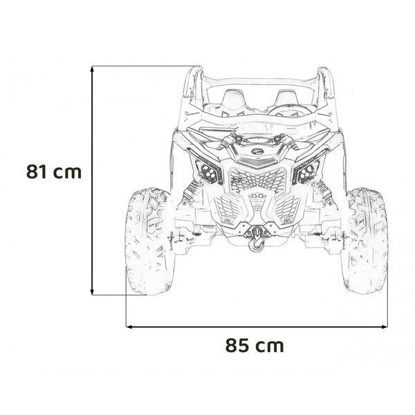 Детский Багги Maverick Turbo RR Черный Чёрный PA.DK-CA001.CZ фото