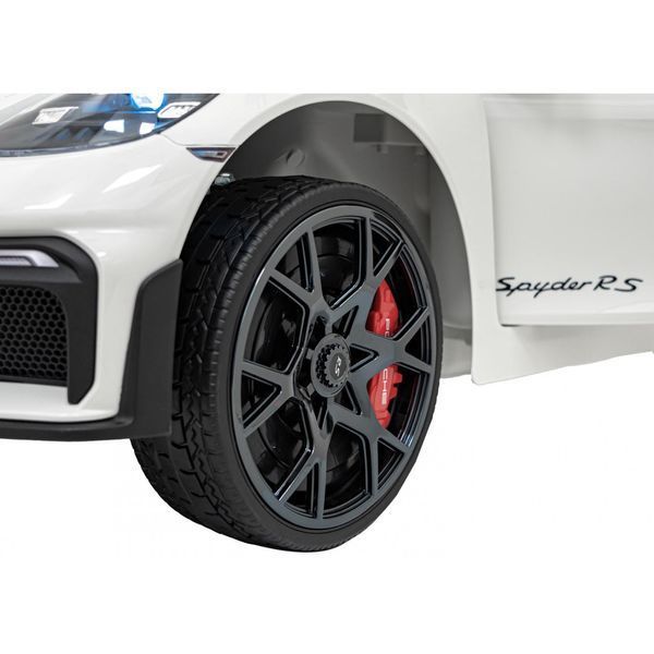 Електромобіль Porsche Spyder RS ​​​​718, біла фарба Білий PA.DK-P718.EXL.BIA фото