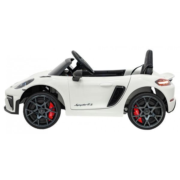 Електромобіль Porsche Spyder RS ​​​​718, біла фарба Білий PA.DK-P718.EXL.BIA фото