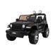 Дитячий Jeep Wrangler Rubicon на акумуляторі Зелений + Пульт + Радіо MP3 LED + Колеса EVA Чорний PA.DK-JWR555.CZ фото