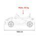 Електромобіль Porsche Spyder RS ​​​​718, біла фарба Білий PA.DK-P718.EXL.BIA фото 3